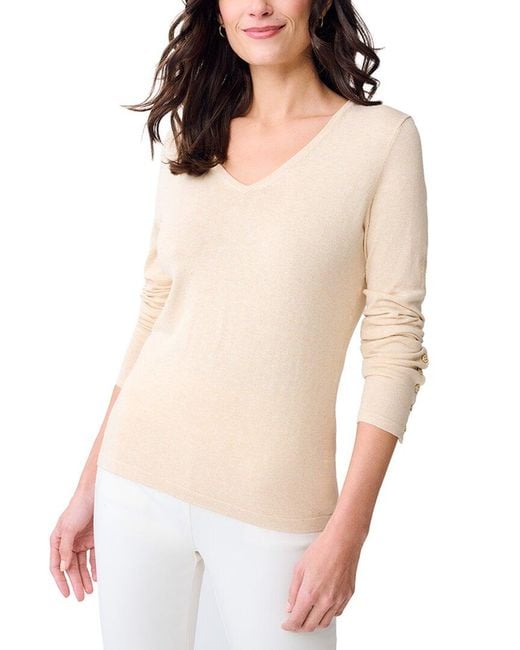 J.McLaughlin Natural Marnie Sweater