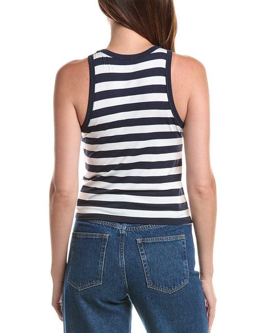 Splendid Blue Lola High Neck Tank