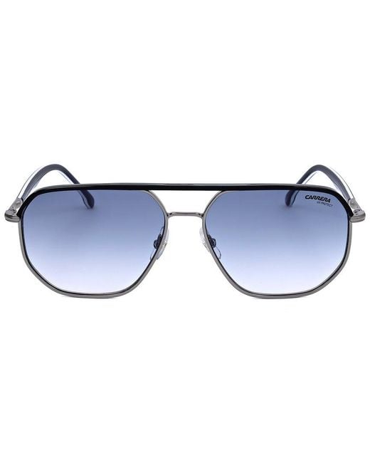 Carrera Blue 59mm Sunglasses for men