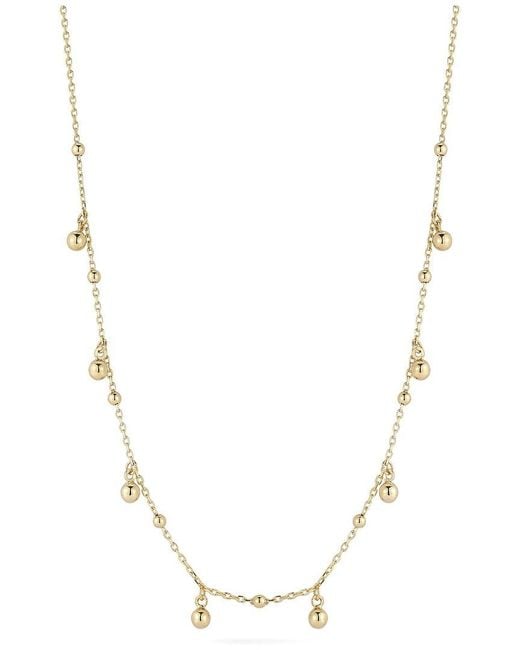 Ember Fine Jewelry Metallic 14K Ball Charm Necklace