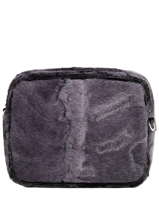 Agl Attilio Giusti Leombruni Gray Symon Lapin & Lambskin Clutch