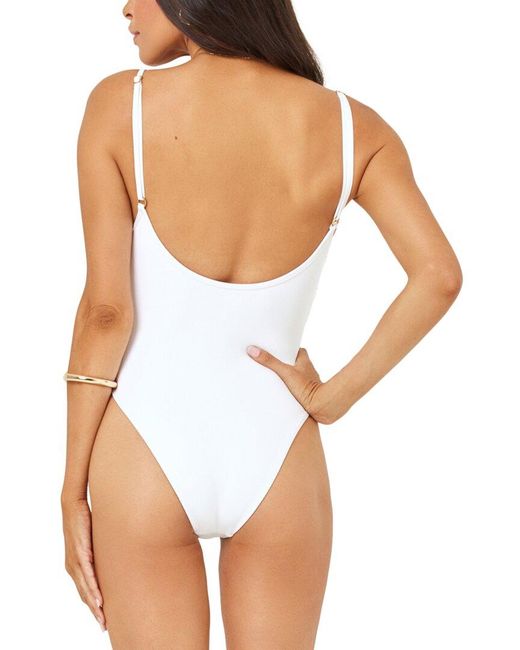 LSPACE White Holly One-Piece Classic