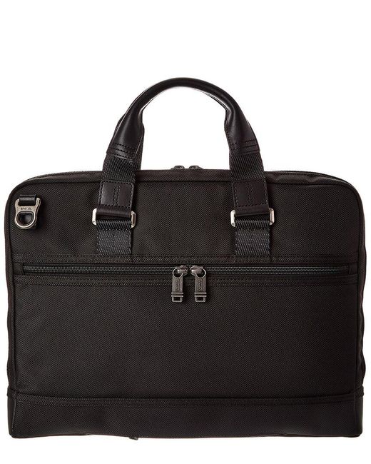Tumi Owens Slim Brief in Black | Lyst