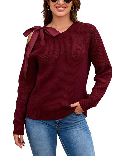 ROMANISSA Red Sweater
