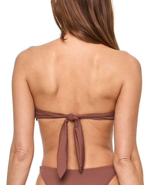 LSPACE Brown Dixie Top