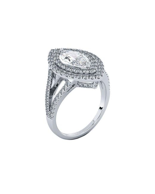 Lab Grown Diamonds White 14K 2.00 Ct. Tw. Lab-Grown Diamond Ring