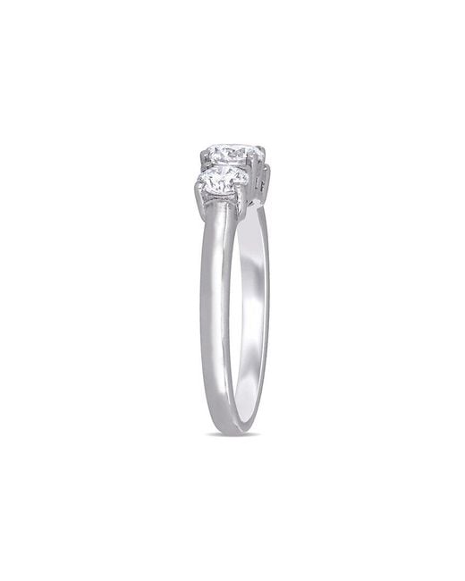 Lab Grown Diamonds White 14K 0.95 Ct. Tw. Lab Grown Diamond Ring