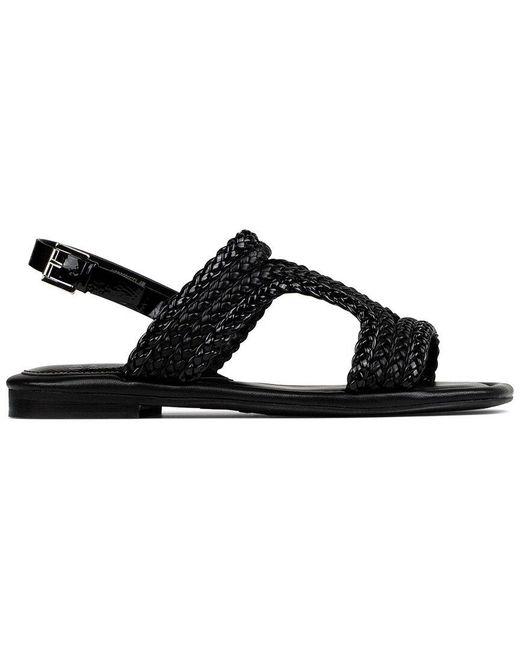 Donald J Pliner Black Hector Sandal