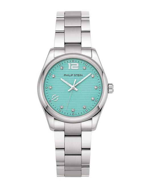 Philip Stein Blue Journey Diamond Watch