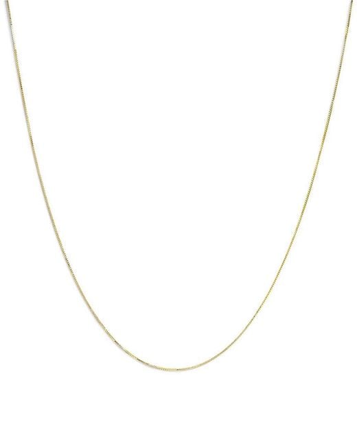 Haus of Brilliance White 14K Chain Necklace for men