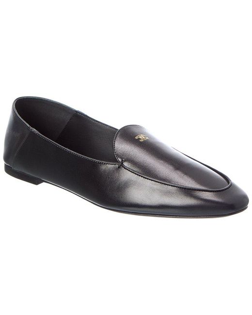 Céline Black Aura Leather Loafer