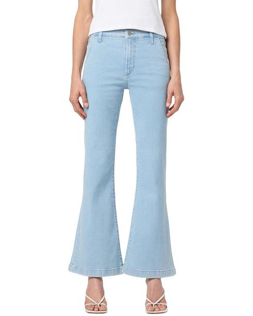 Joe's Jeans Blue Maude Petite Flare Trouser Jean