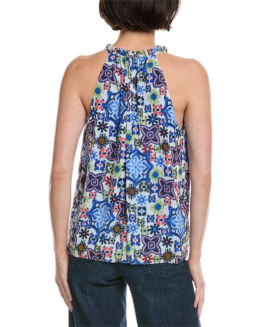 Ramy Brook Blue Gale Top
