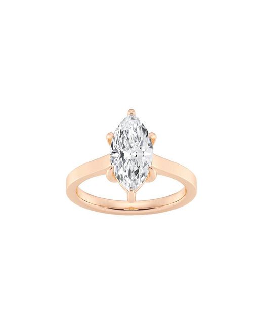 Lab Grown Diamonds White 14K 2.00 Ct. Tw. Lab-Grown Diamond Solitaire Engagement Ring