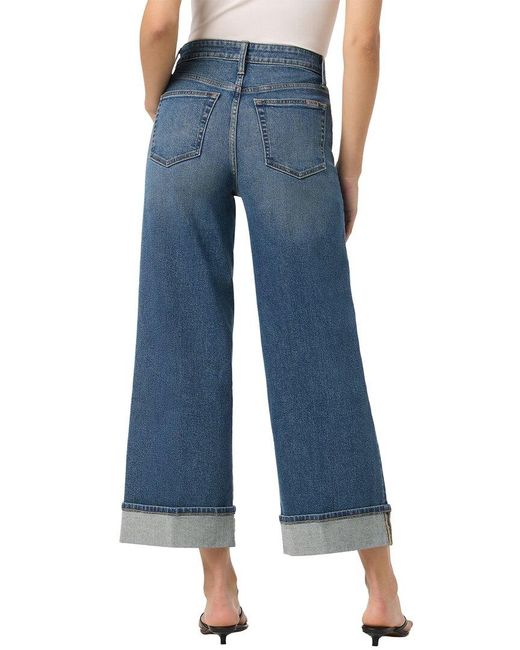 Joe's Jeans Blue Ankle Gertrude Wide Leg Jean