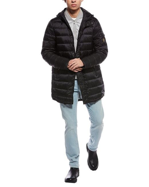 Belstaff Black Stadia Down Parka for men