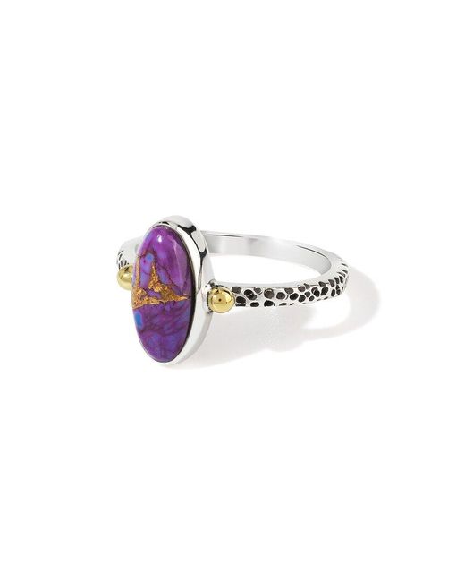 TIRAMISU Multicolor 2.10 Ct. Tw. Copper Statement Ring