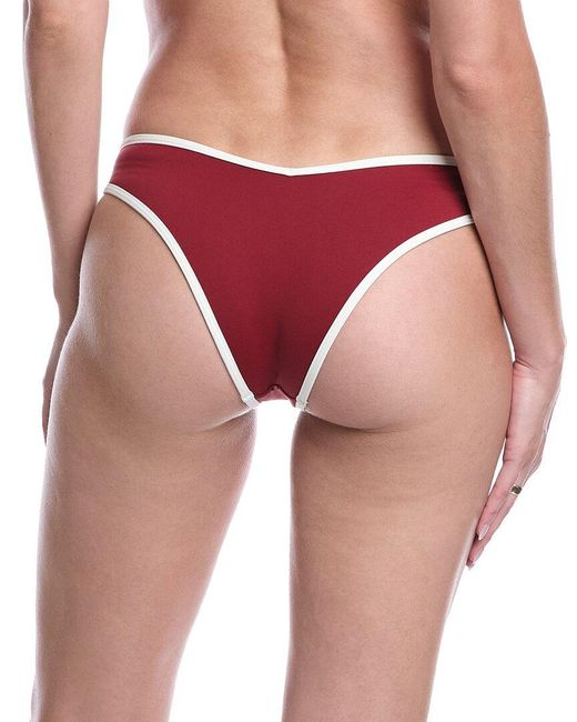 WeWoreWhat Red Delilah Bikini Bottom