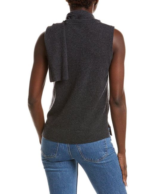 NAADAM Black Wool & Cashmere-Blend Top