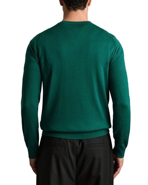 Reiss Green Wool Jumper for men