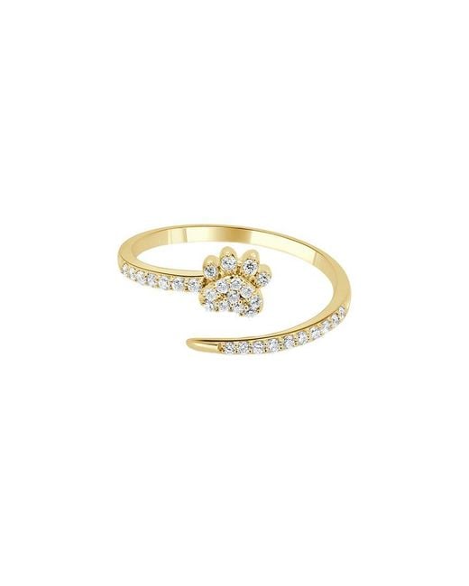 Sabrina Designs White 14K 0.20 Ct. Tw. Diamond Open Ring