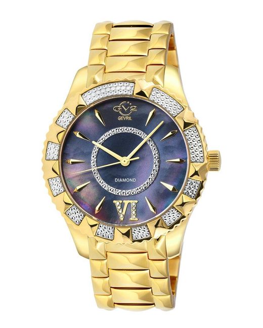 Gv2 Metallic Venice Diamond Watch