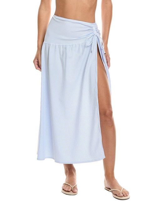 Kate Spade Blue Cover-Up Skirt