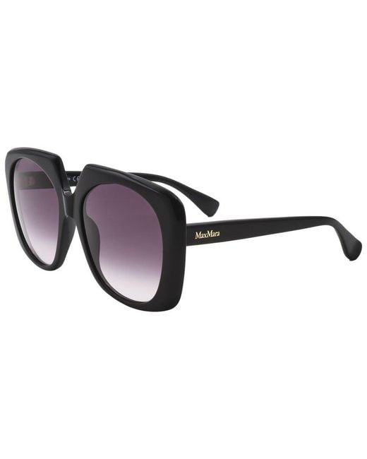 Max Mara Brown 56Mm Sunglasses