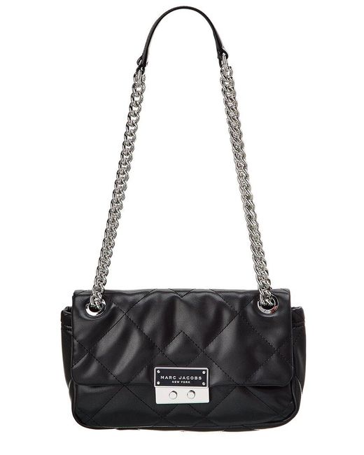 Marc Jacobs Black Flap Chain Leather Crossbody