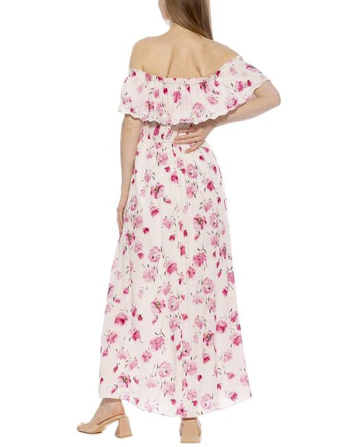 Alexia Admor Pink Katya A-line Dress