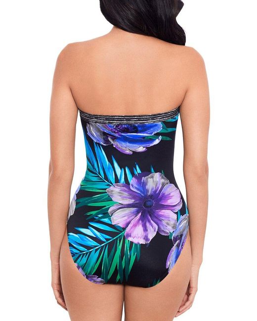 Miraclesuit Blue Avanti One-Piece
