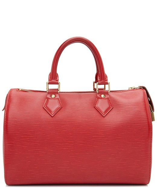 Louis Vuitton Red Epi Leather Speedy 25 (Authentic Pre-Owned)