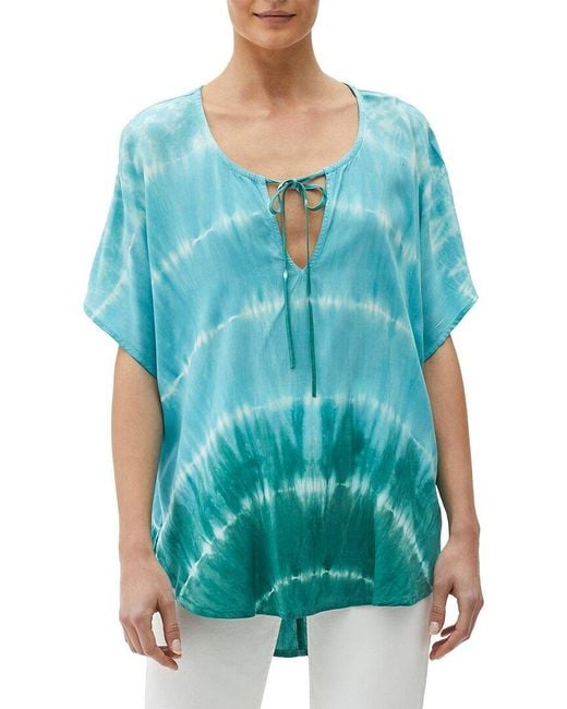 Michael Stars Blue Pamela Top