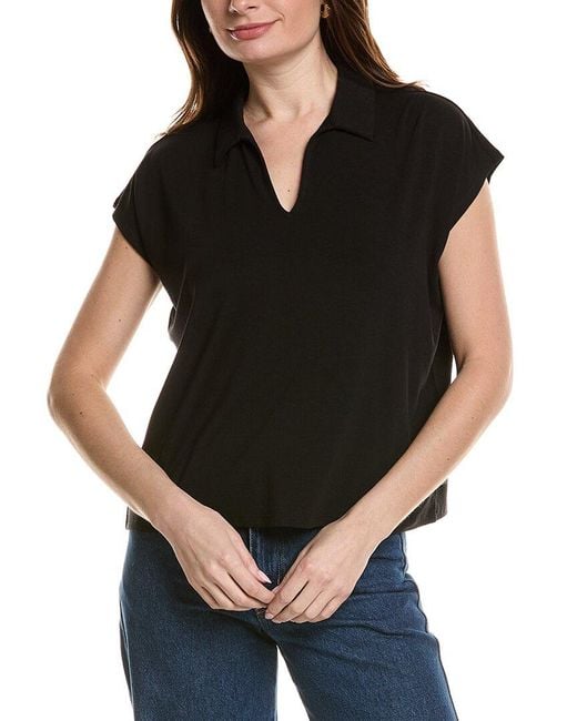 Eileen Fisher Black Square Top