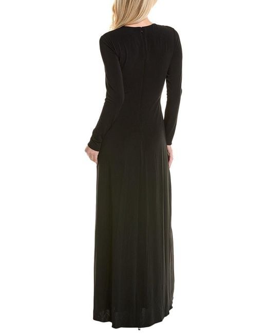 Halston Heritage Black Sydney Gown
