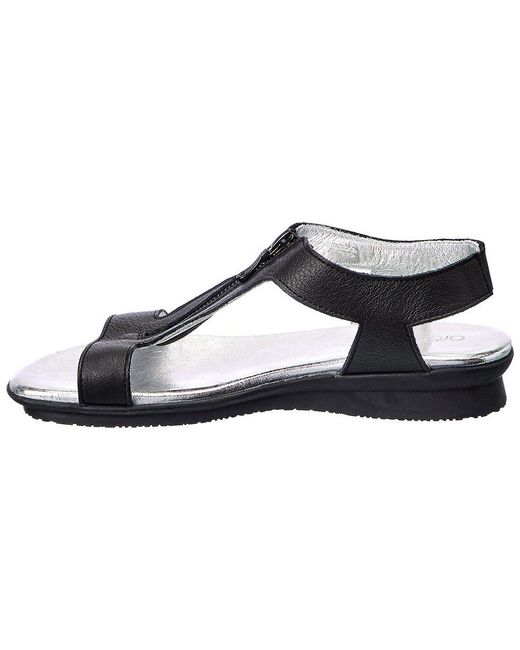 Arche Black Aurnaa Leather Sandal