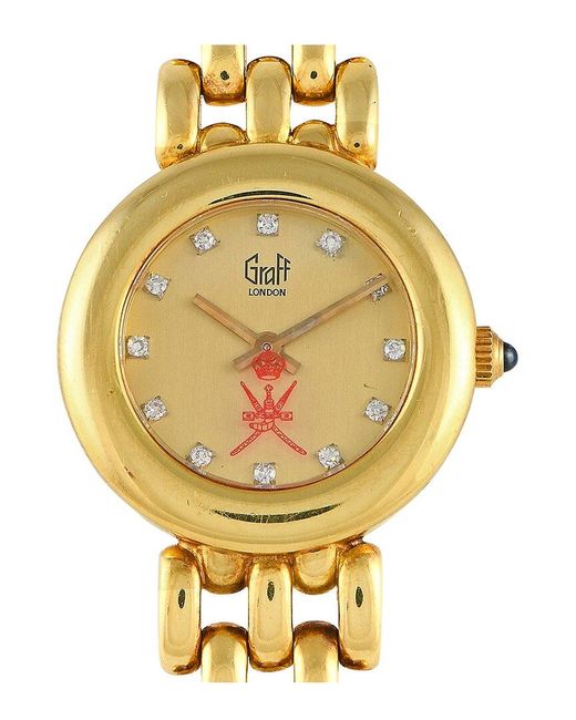 Graff Metallic Watch (Authentic Pre-Owned)