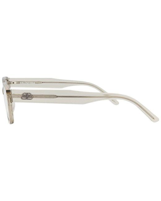 Balenciaga White Bb0065O 55Mm Optical Frames