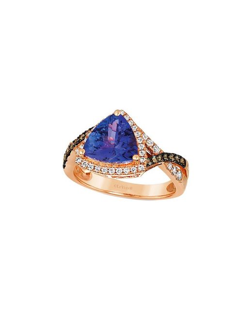 Le Vian Blue Periwinkle 14K 2.28 Ct. Tw. Diamond & Tanzanite Ring