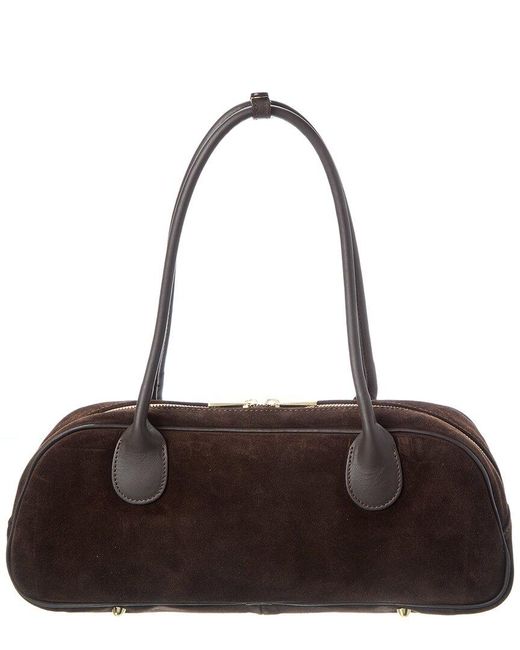 Persaman New York Brown Leather Shoulder Bag