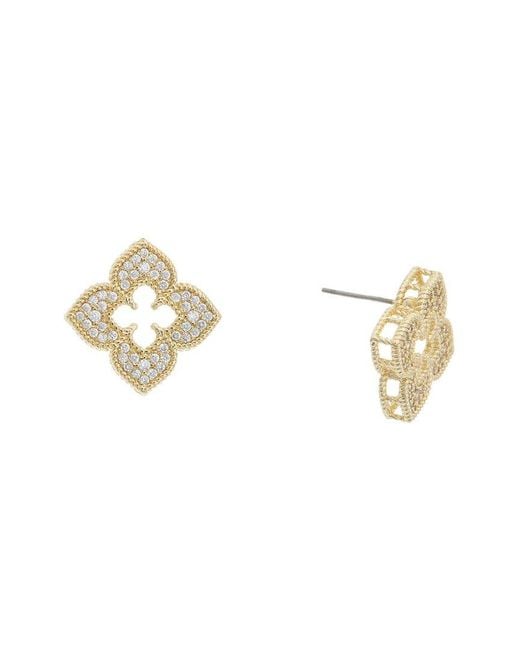 Juvell Metallic 18K Plated Studs