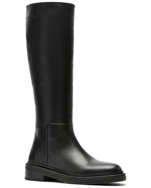 La Canadienne Black Lya Leather Boot