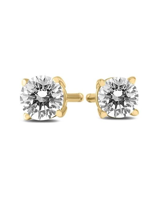True Diamond Metallic 14k 0.37 Ct. Tw. Diamond Studs