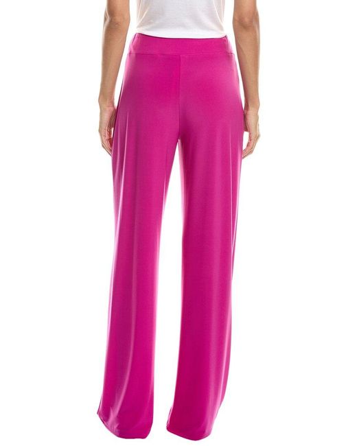 Joseph Ribkoff Pink Solid Pant