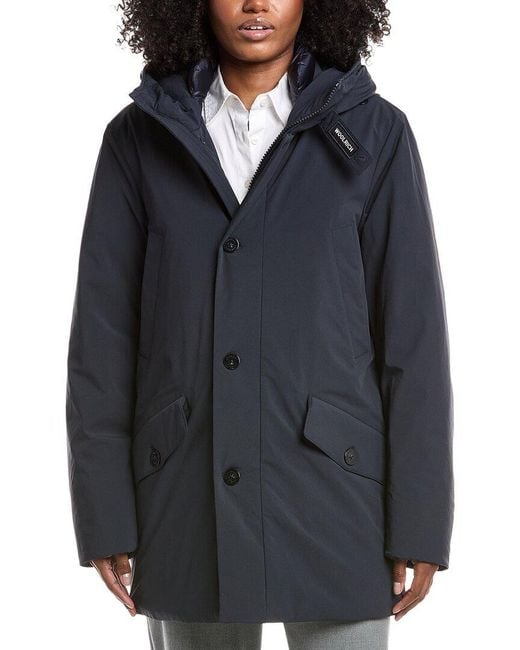 Woolrich Black Down Parka
