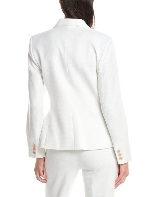 Tahari White Blazer