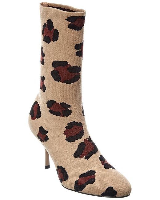 stuart weitzman leopard booties