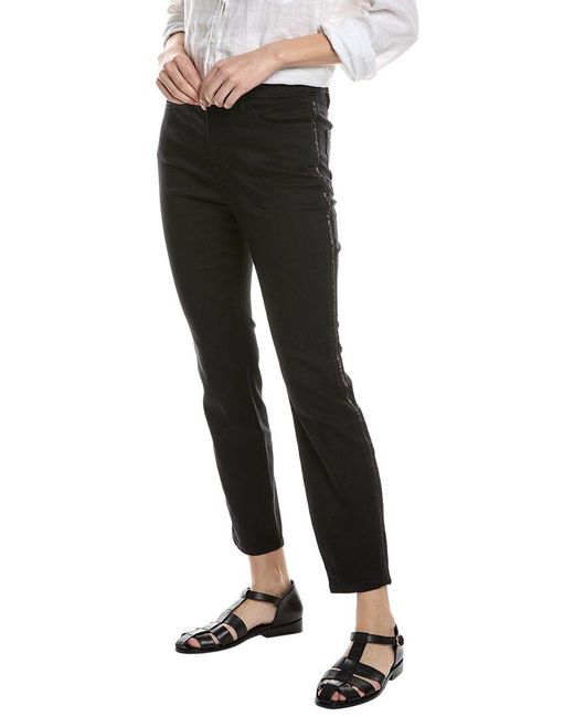 Tommy Bahama Black Leila Tux High-Rise Ankle Pant
