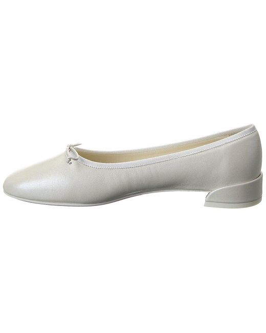 Christian Louboutin White Sweetie Jane Leather Ballerina Flat