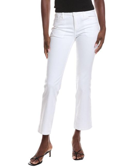 Joe's Jeans White Petite Bootcut Jean